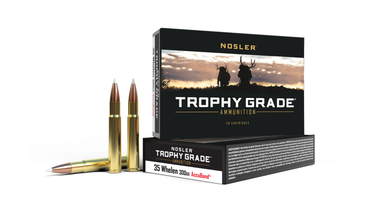 Nosler Trophy Grade TGA - 35 Whelen 225g AB SP (20ct) Ammunition 60081