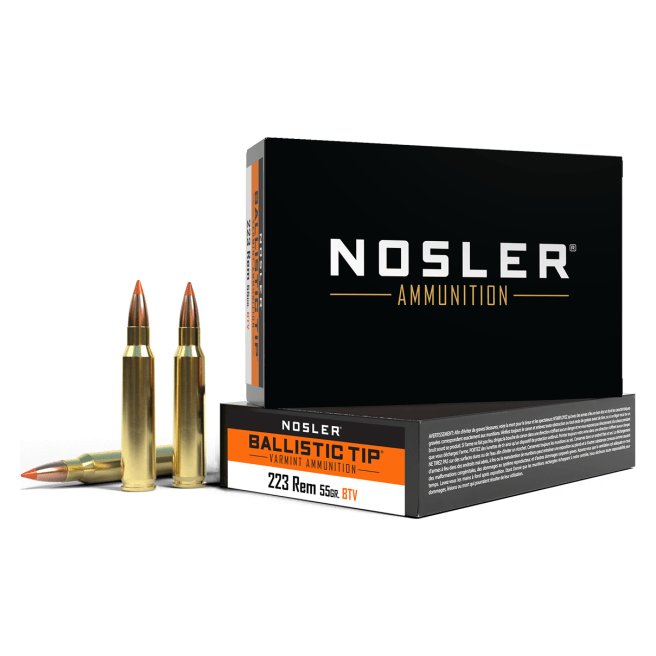 Nosler BT Varmint BTA - 223 Rem 55g BT SP (20ct) Ammunition 61025