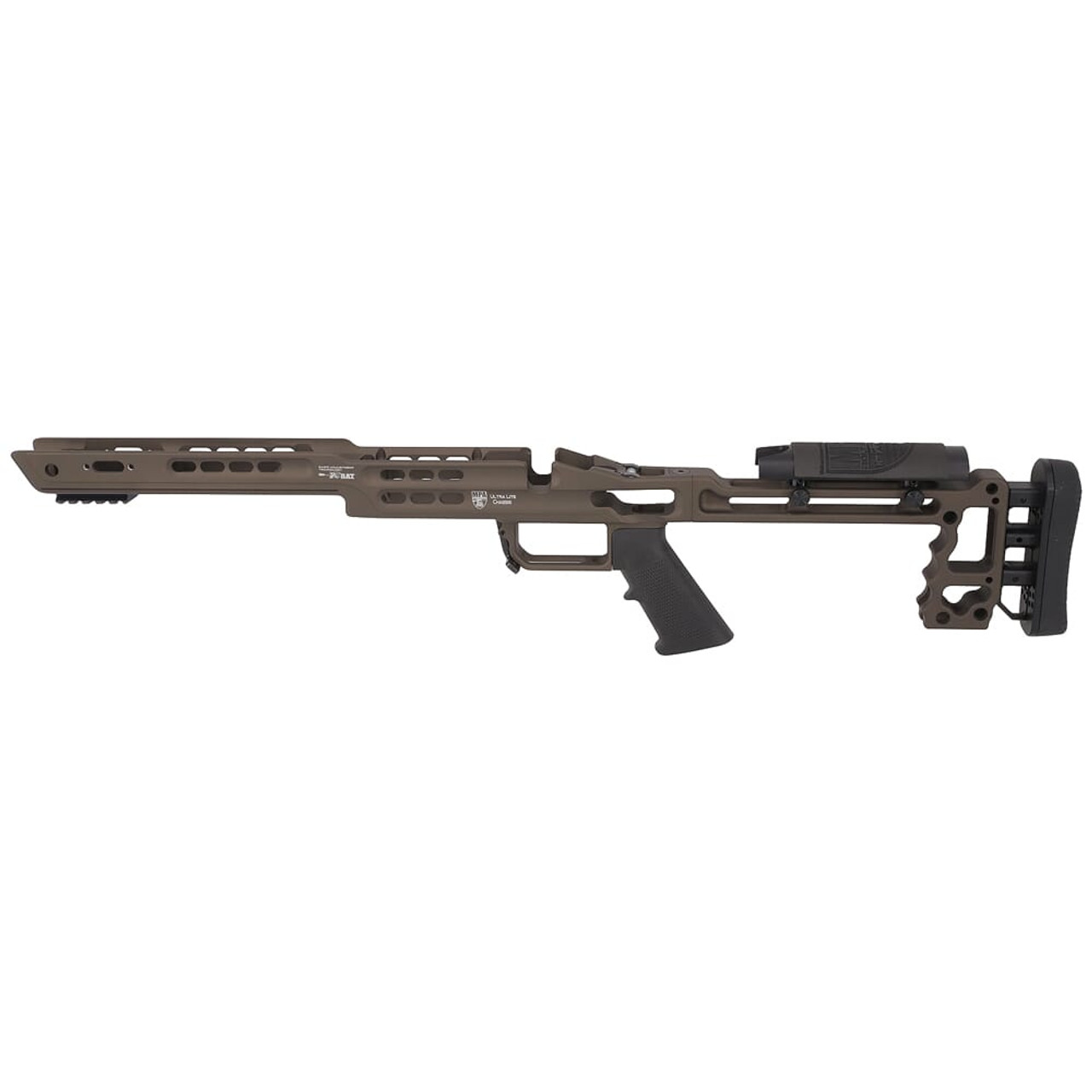 Masterpiece Arms Remington LA LH Midnight Bronze Ultra Lite Chassis ULCHASSISREMLA-MB-LH-21