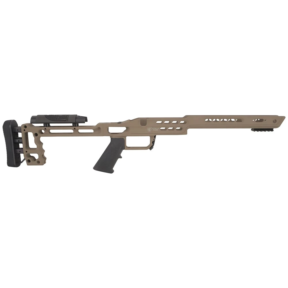 Masterpiece Arms Remington SA RH Flat Dark Earth Ultra Lite Chassis ULCHASSISREMSA-FDE-21