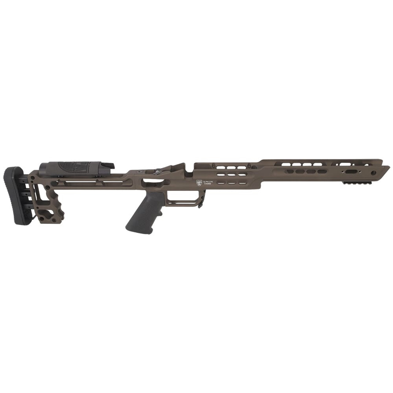 Masterpiece Arms Remington LA RH Midnight Bronze Ultra Lite Chassis ULCHASSISREMLA-MB-21