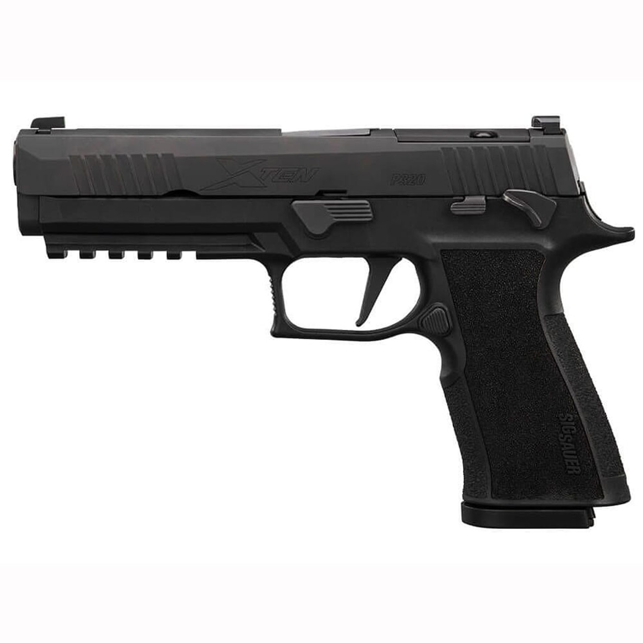 Sig Sauer P320 10mm 5in X-Series Blk Striker X-Ray 3 Mod Poly X Grip (2) 10rd Steel Mag Optic Ready Manual Safety 320X5-10-BXR3-R2-MS-10