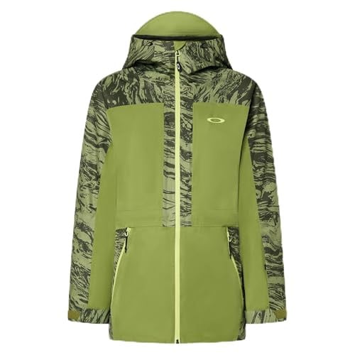 Oakley TC Juno Reduct Shell Jacket 2.0 Duality Swirl DBL Green FOA500699-73P