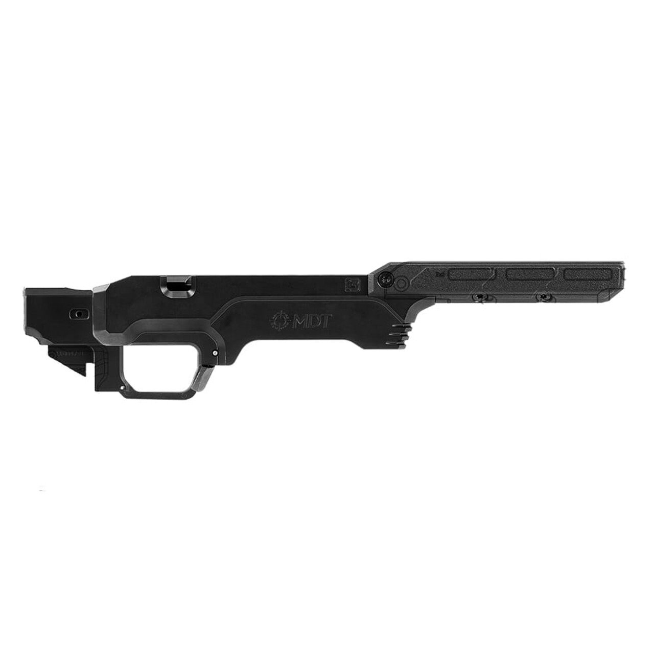 MDT LSS Gen3 Tikka T3/T3x Long Action RH Black Chassis 114613-BLK