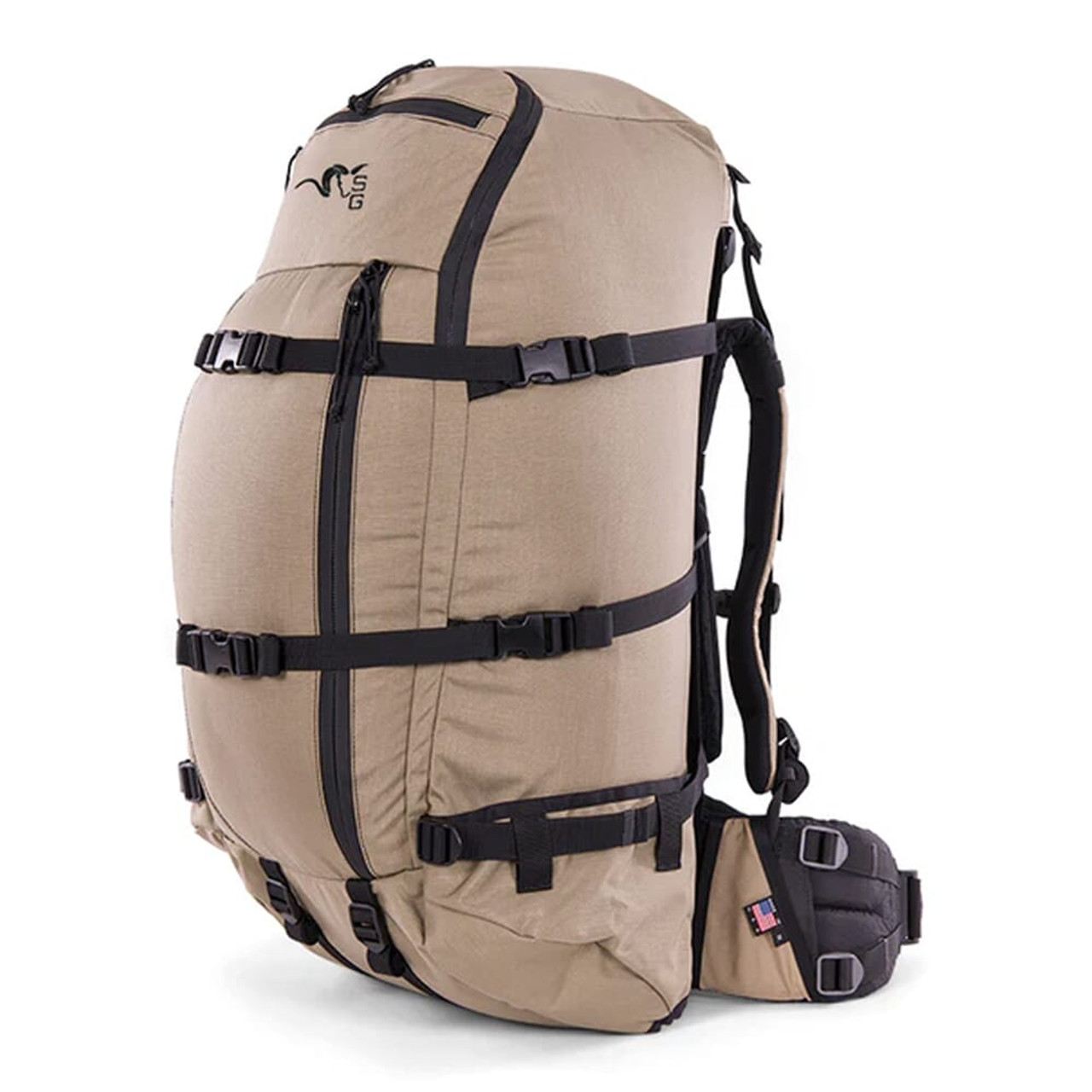 Stone Glacier Col 4800 Pack w/Krux Frame Tan 50136-TN