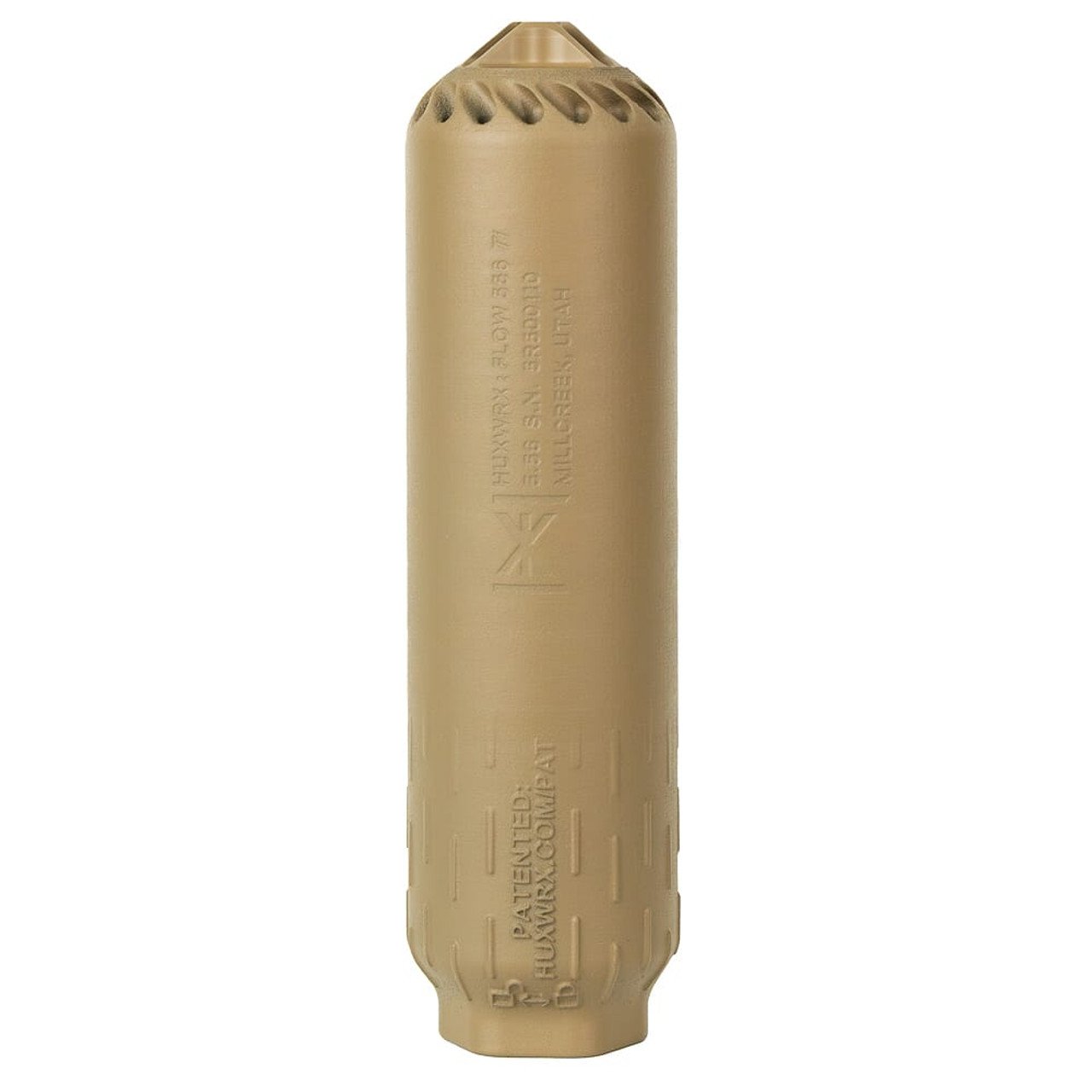 HUXWRX Flow 556 TI Suppressor, FDE Finish 2693