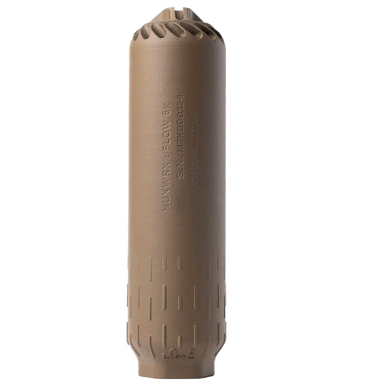 HUXWRX Flow 6K Suppressor, FDE Finish 2971