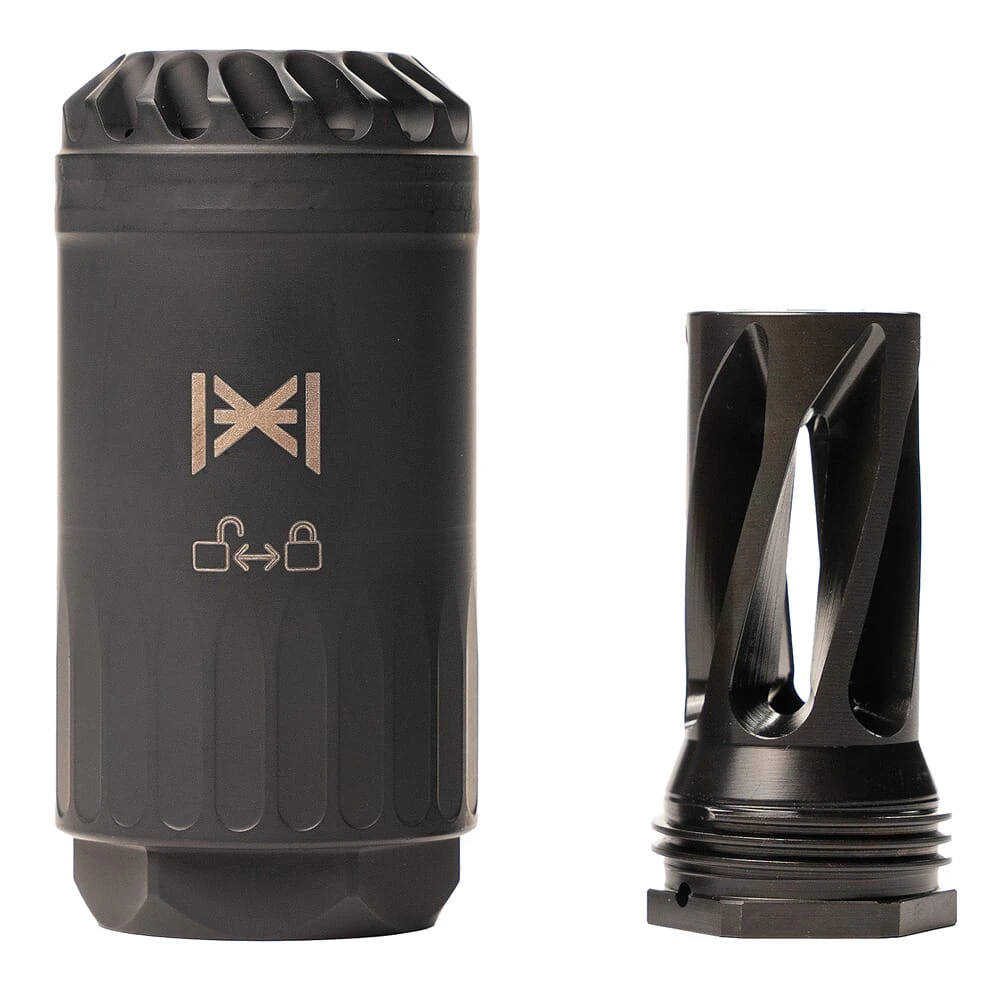 HUXWRX Blastphemy + Flash Hider 556 1/2x28 Black Accessory 3063