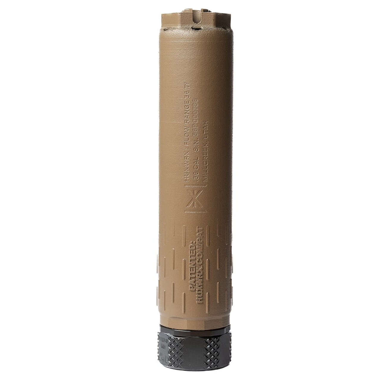 HUXWRX Flow Range 36 TI Suppressor, FDE Finish 3483