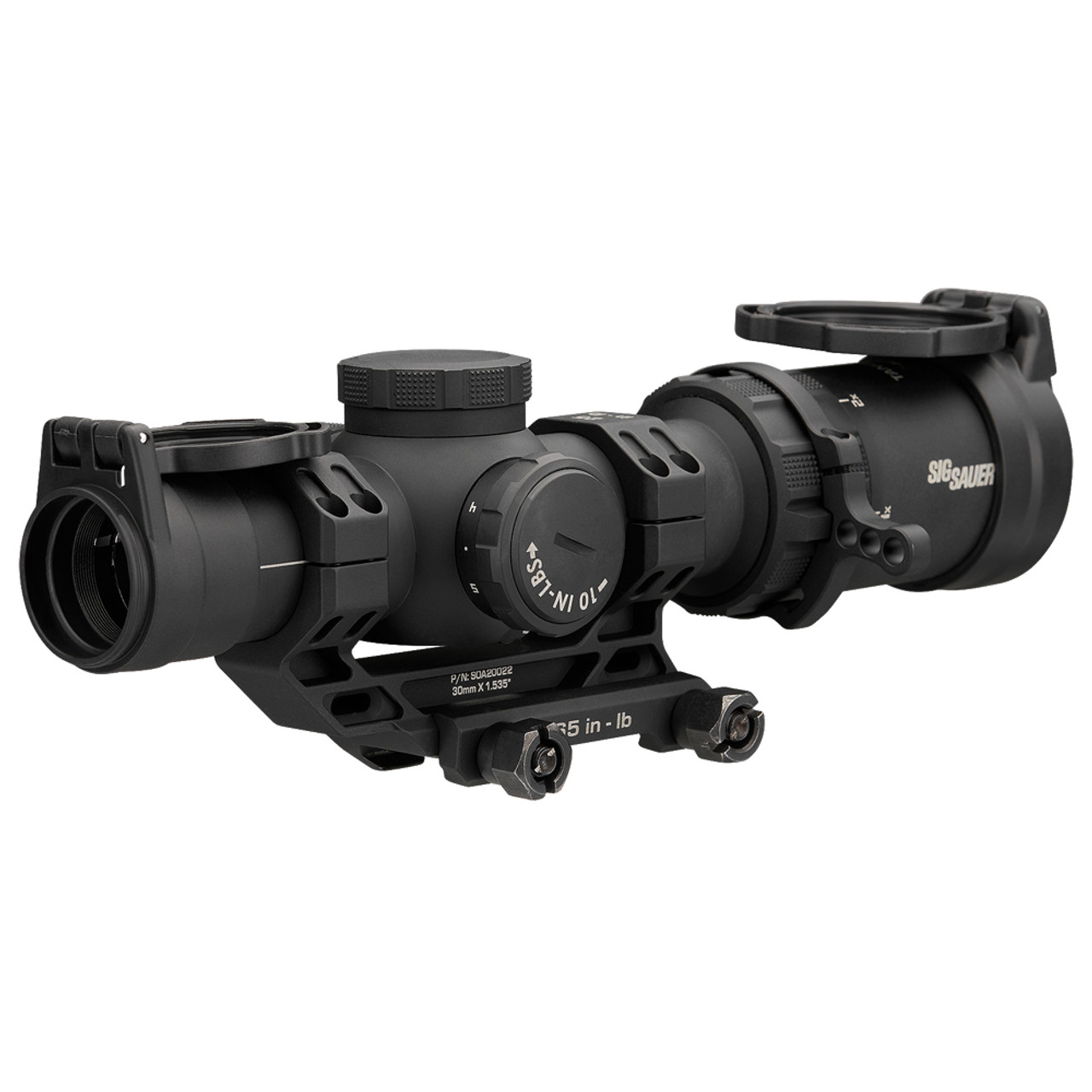 Sig Sauer Tango-MSR 1-10X24mm FFP Illuminated Scope, 1.535 MST-Mount SOTMC11002