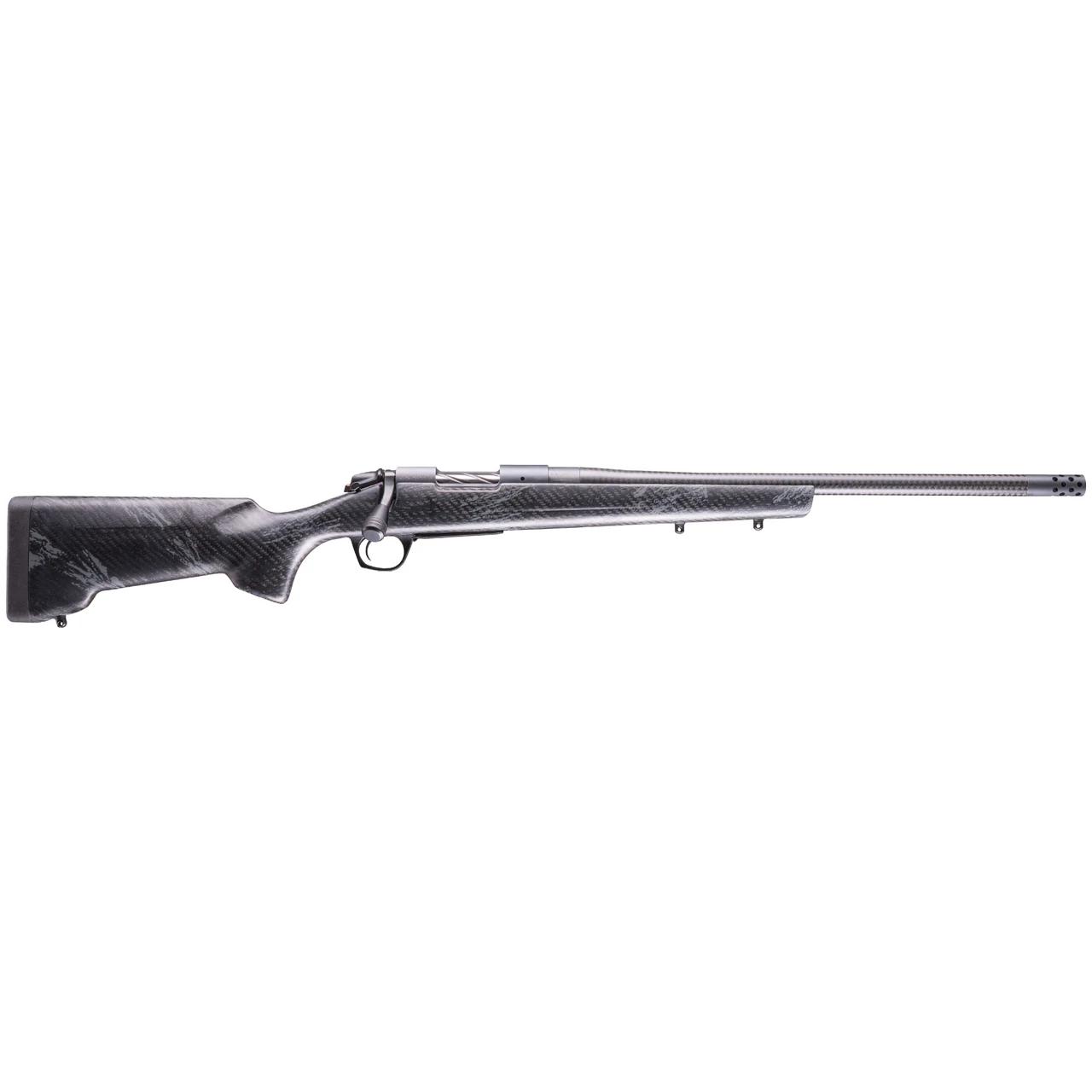 Bergara B14 Cima CF 300 PRC 22" 1:8 Threaded 5/8x24 Carbon Fiber Bbl w/ Omni Muzzlebrake & Fluted Bolt Rifle B14LM1208CF
