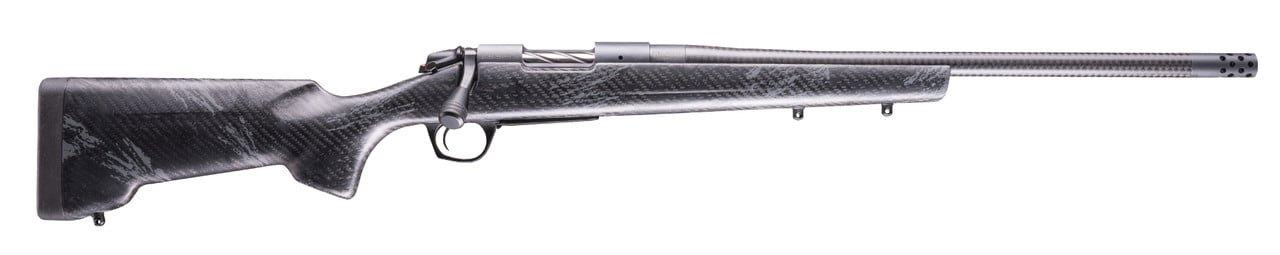 Bergara B-14 Cima CF 6.5 PRC 20" 1:8 Threaded 5/8x24 Carbon Fiber Bbl w/ Omni Muzzlebrake & Fluted Bolt Rifle B14SM1209CF