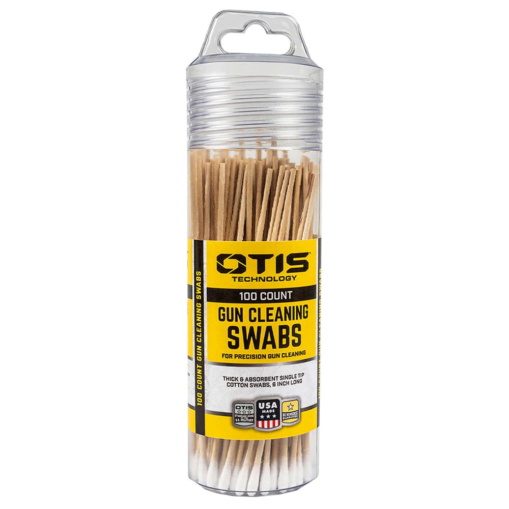 OTIS Single Tip Swabs, 100 Count, Twist Top Container FG-241-100