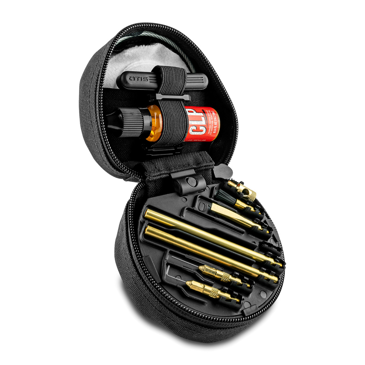 OTIS .223/5.56mm Rifle & 9mm/.40/.45 Cal Pistol Cleaning Kit FG-223-645