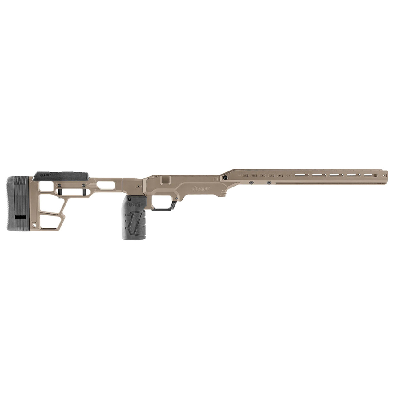 MDT LSS Gen3 System Ruger M77 SA RH Competitor FDE Chassis 115041-FDE