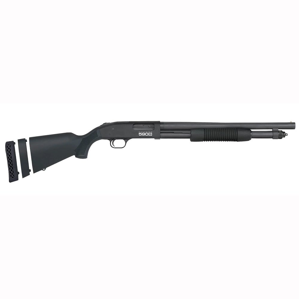 Mossberg 590S Tactical 12ga 18.5" Bbl 10 + 1 Matte Blue Shotgun