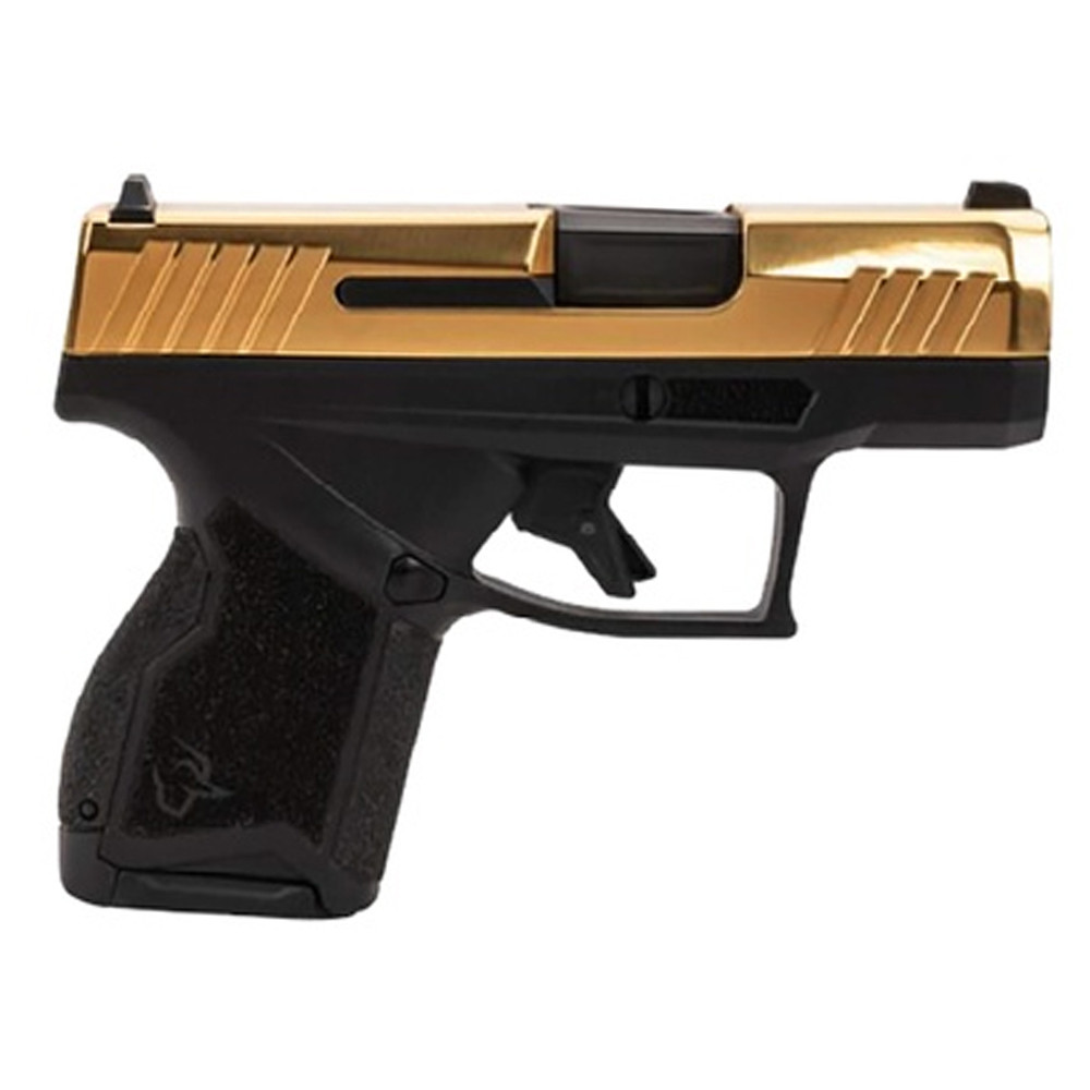 Taurus GX4 9mm BK/PVD Gold 3.0" Bbl Pistol w/(2) 10rd Mags 1-GX4M931-10G