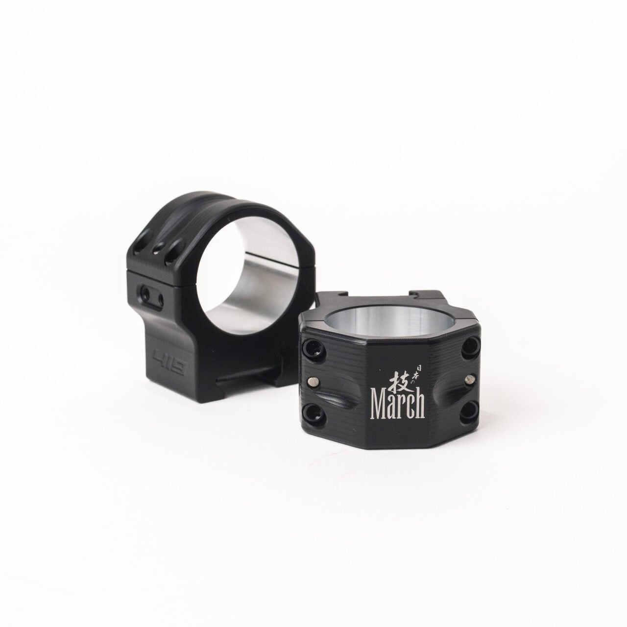 March Scopes Area 419 Match 30mm Tube 32mm High Scope Rings for Picatinny Rail MSR-MT-30-32