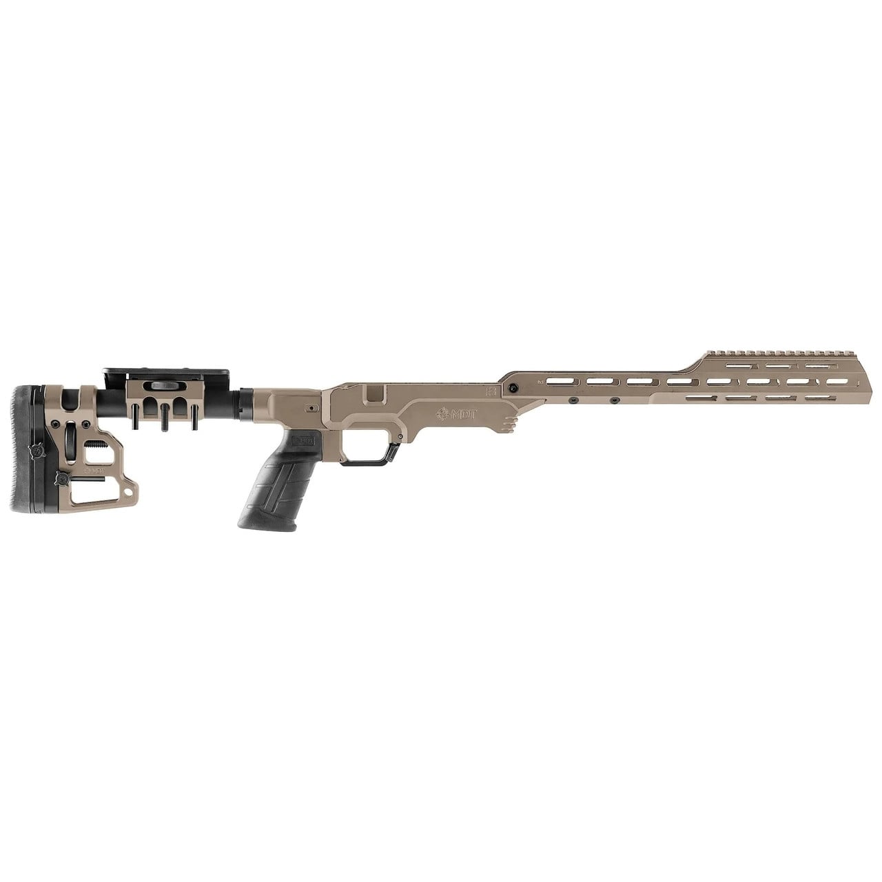 MDT Tactical LSS Gen3 Remington 700 LA 3.715 RH FDE Chassis System 114647FDE