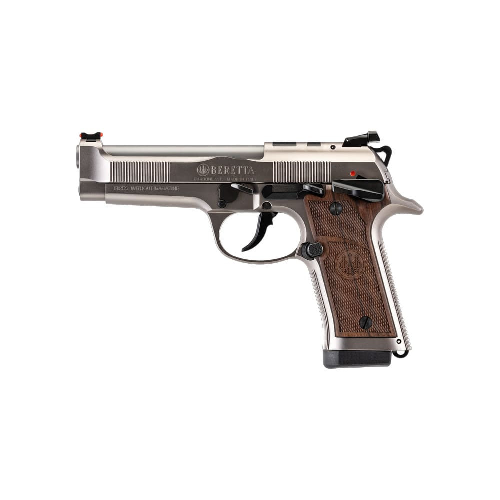 Beretta 92X Performance Defensive Classic Nistan Walnut Grips SS