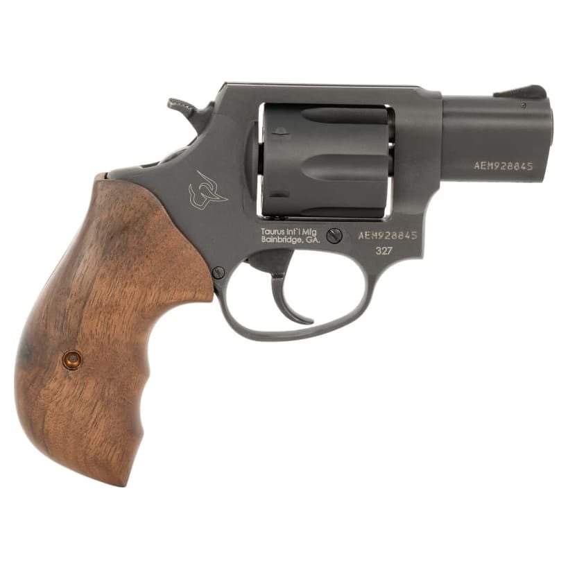 Taurus 327 .327 Fed Mag 2'' 6 Rds Turkish Bk/Bk Walnut Revolver 2-32721-TW