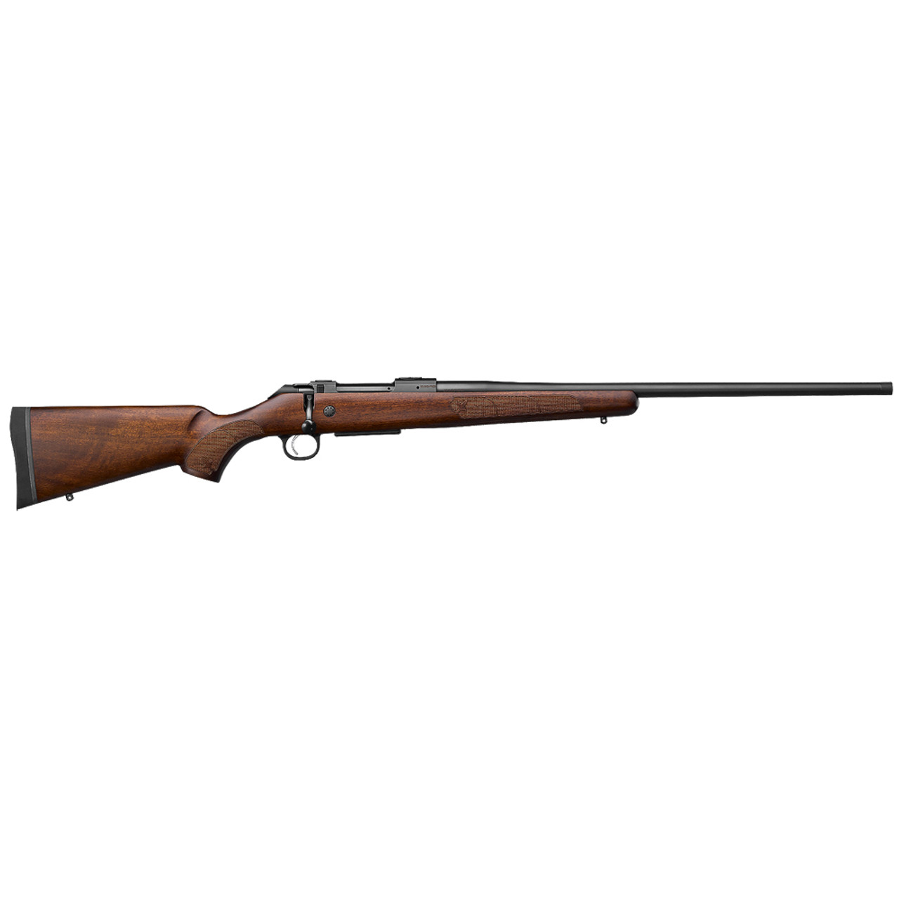 CZ-USA 600 Plus American .270 Win 5rd 24" Bbl 9/16x24 Drilled & Tapped Walnut Stock Rifle 07727