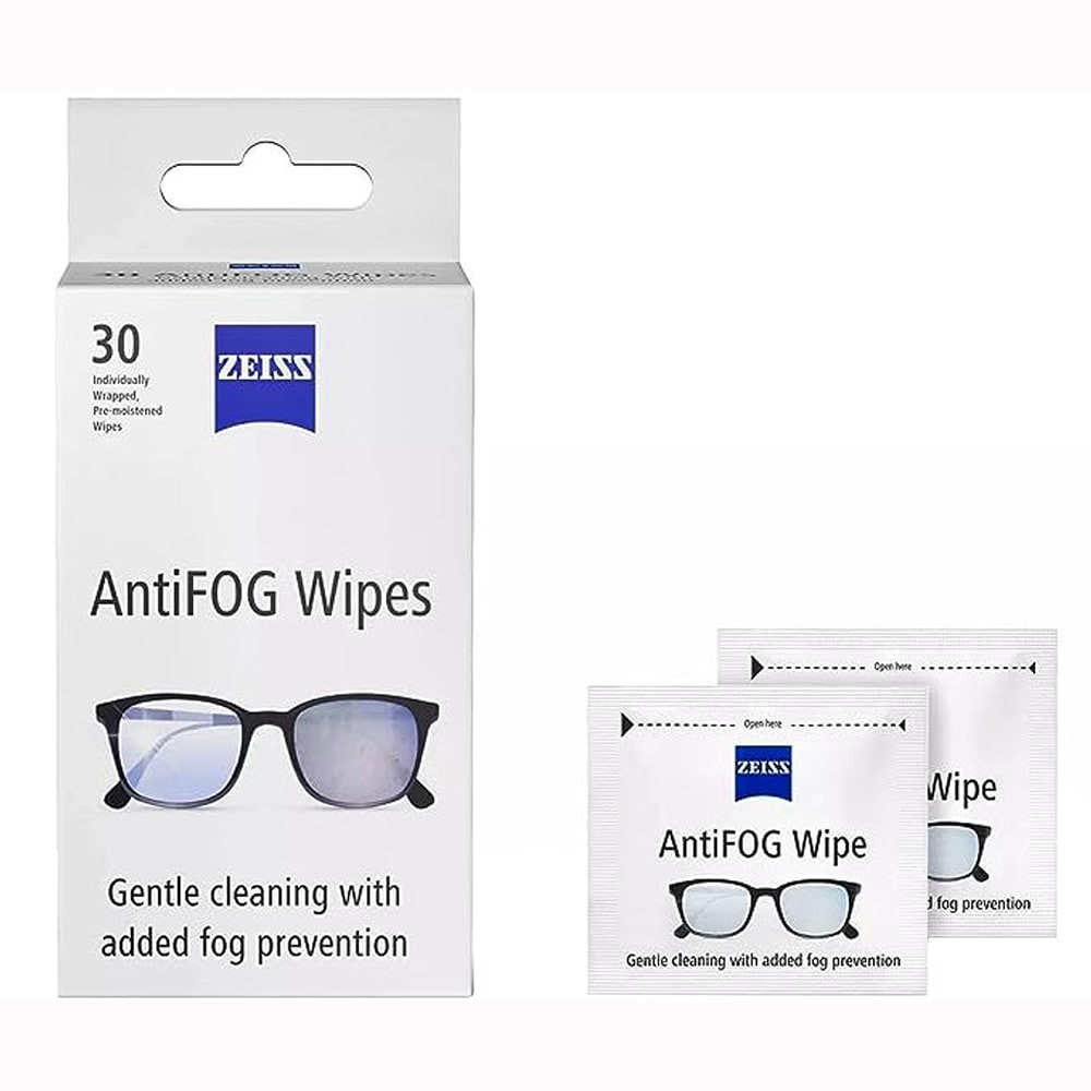 Zeiss 30ct Box Lens Care Anti-Fog Wipes 2451-375