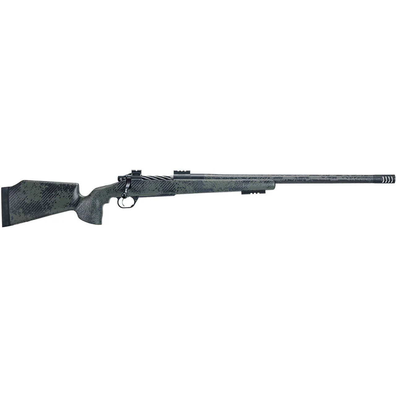 Tenacity 7 PRC 22" Bbl Olive/Carbon Long Bolt Action Rifle 90002-OL-7PRC22
