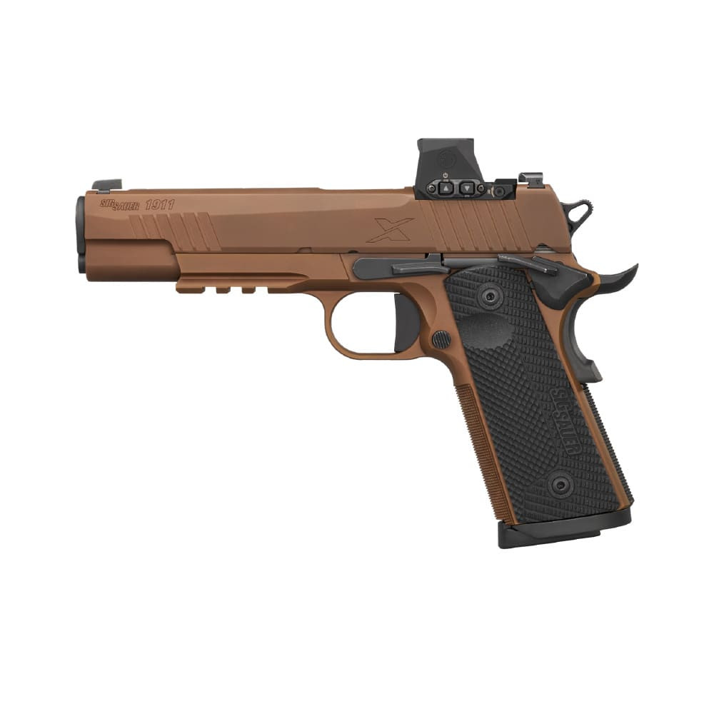 Sig Sauer 1911 XSeries .45 ACP 5" Bbl SAO X-Ray 3 Romeo-X G10 Grip Emperor Scorpion Compact Pistol w/(2) 8rd Steel Mags 1911XR-45-CXR3-RXX