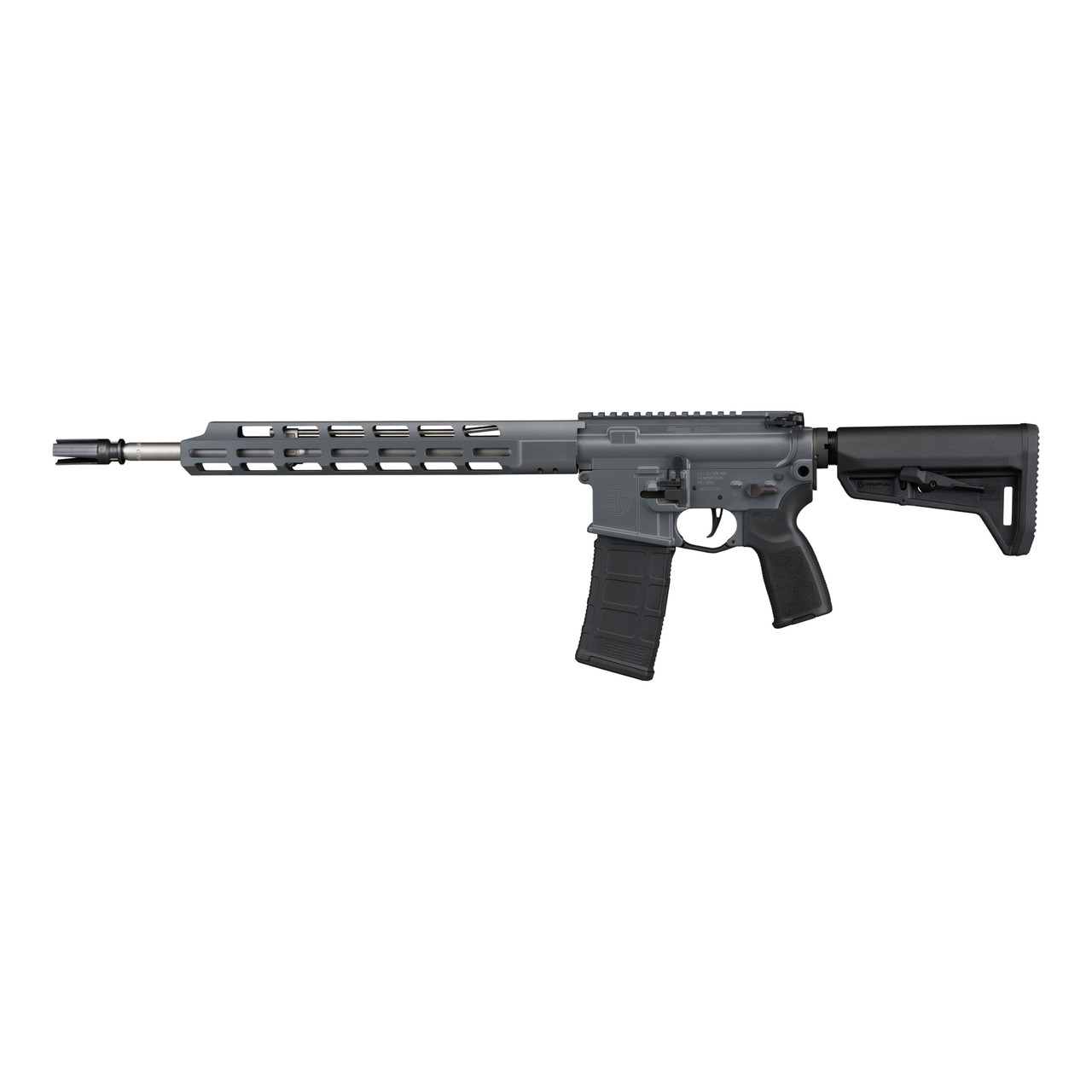 Sig Sauer SIGM400 5.56 NATO 16" Bbl Tread V2 Elite Concrete Semi Tele Stock AL M-LOK Handguard Rifle & (1) 30rd Mag RM400-16B-TRD-V2CON