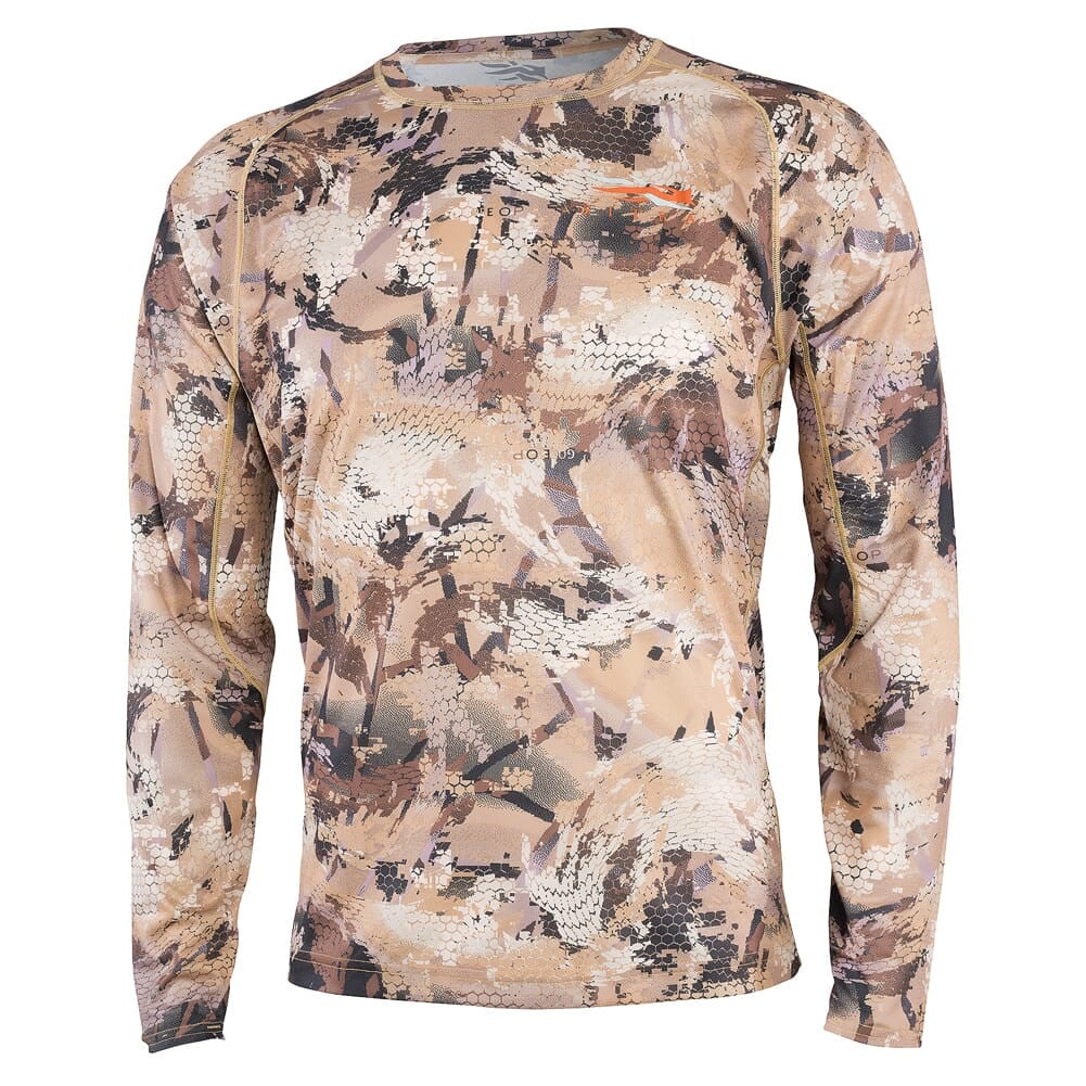 Sitka CORE Lt Wt Crew - LS Optifade Waterfowl Medium 10064-WL-M