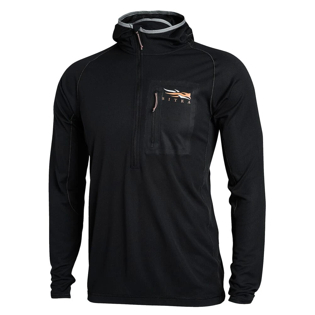 Sitka CORE Lt Wt Hoody Sitka Black Large 10066-BK-L