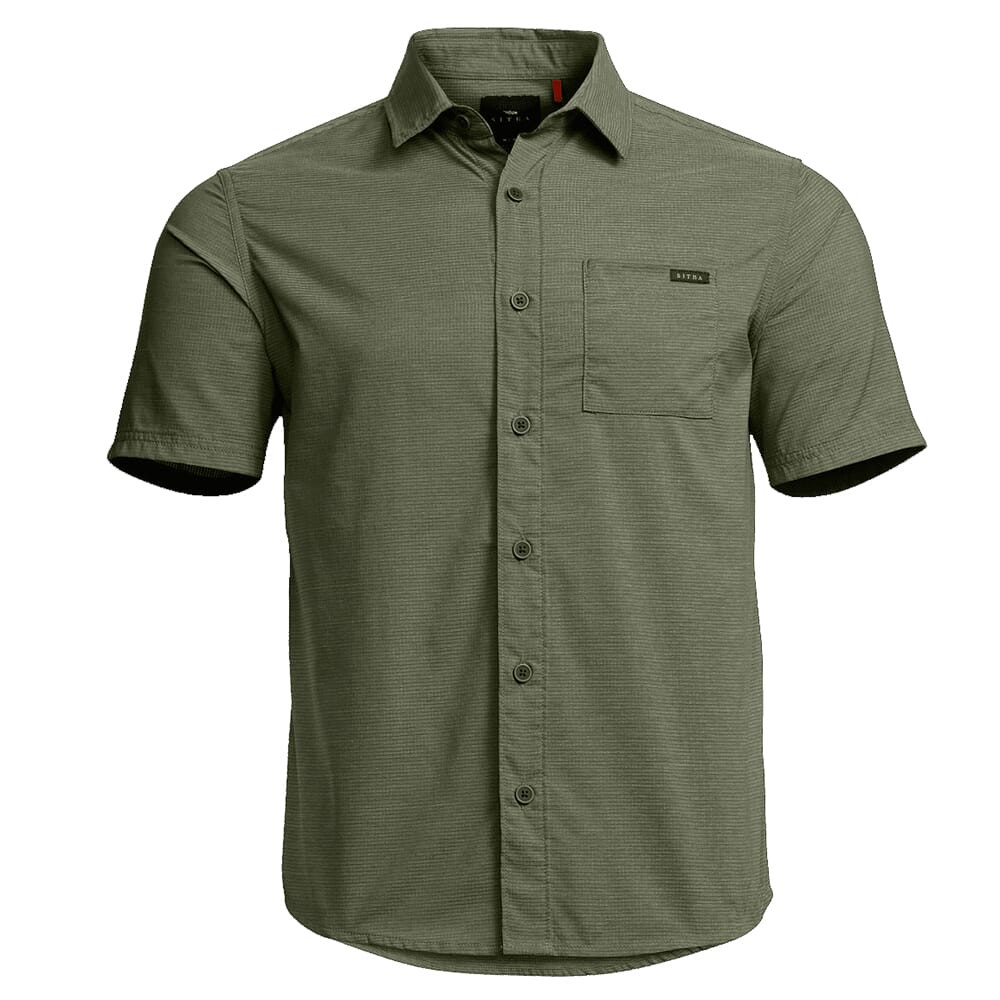 Sitka Gear Mojave SS Shirt Olive Green Medium 600182-OLV-M