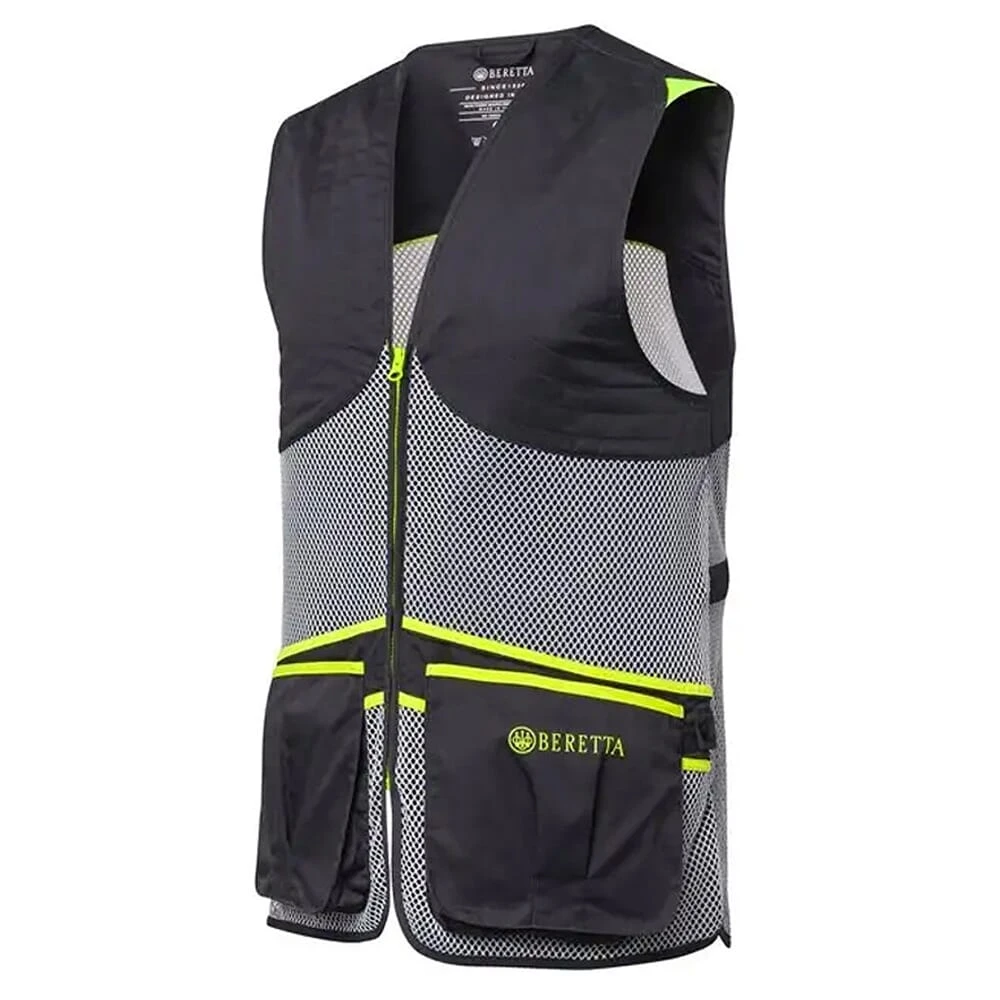 Beretta Full Mesh Vest Ebony/Ice Gray GT671T155309SZ