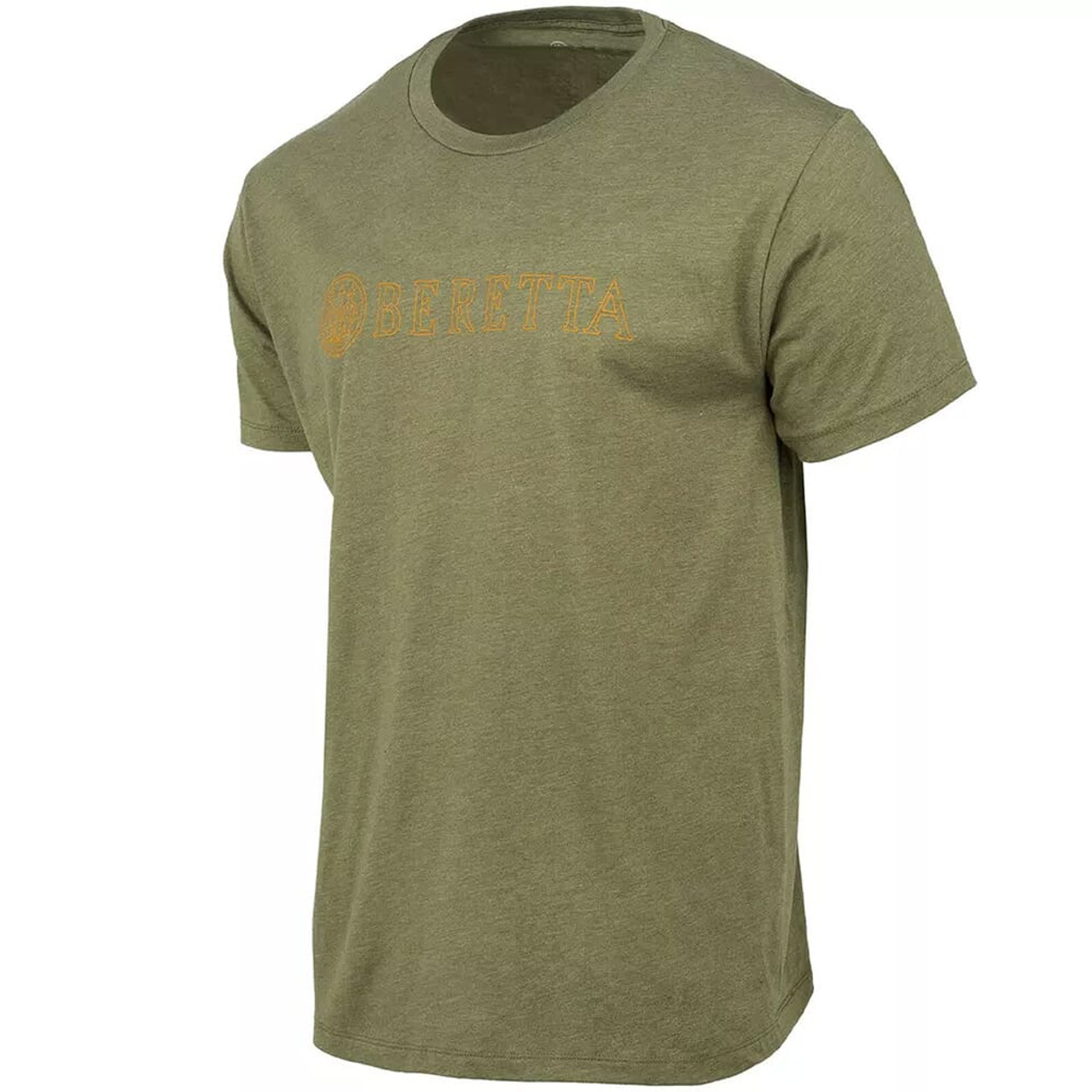 Beretta Hardline Short Sleeve T-Shirt Heather Mil Green TS219T189007AU