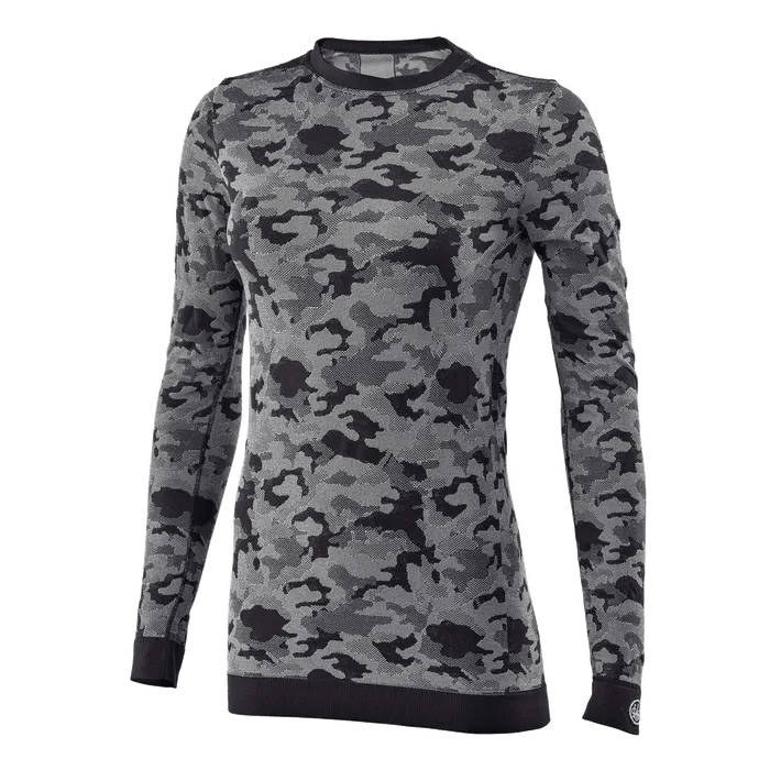 Beretta Women's LeSaut Long Sleeve Performance Shirt Gray Camo TS722T226709S1II
