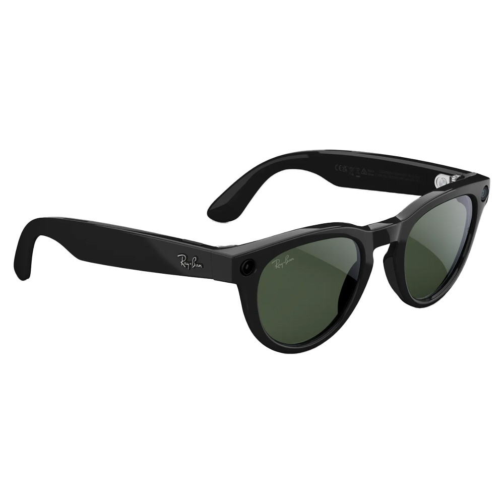 Ray-Ban Meta Headliner Shiny Black Transitions Graphite Green 0RW4013-601/1M-50