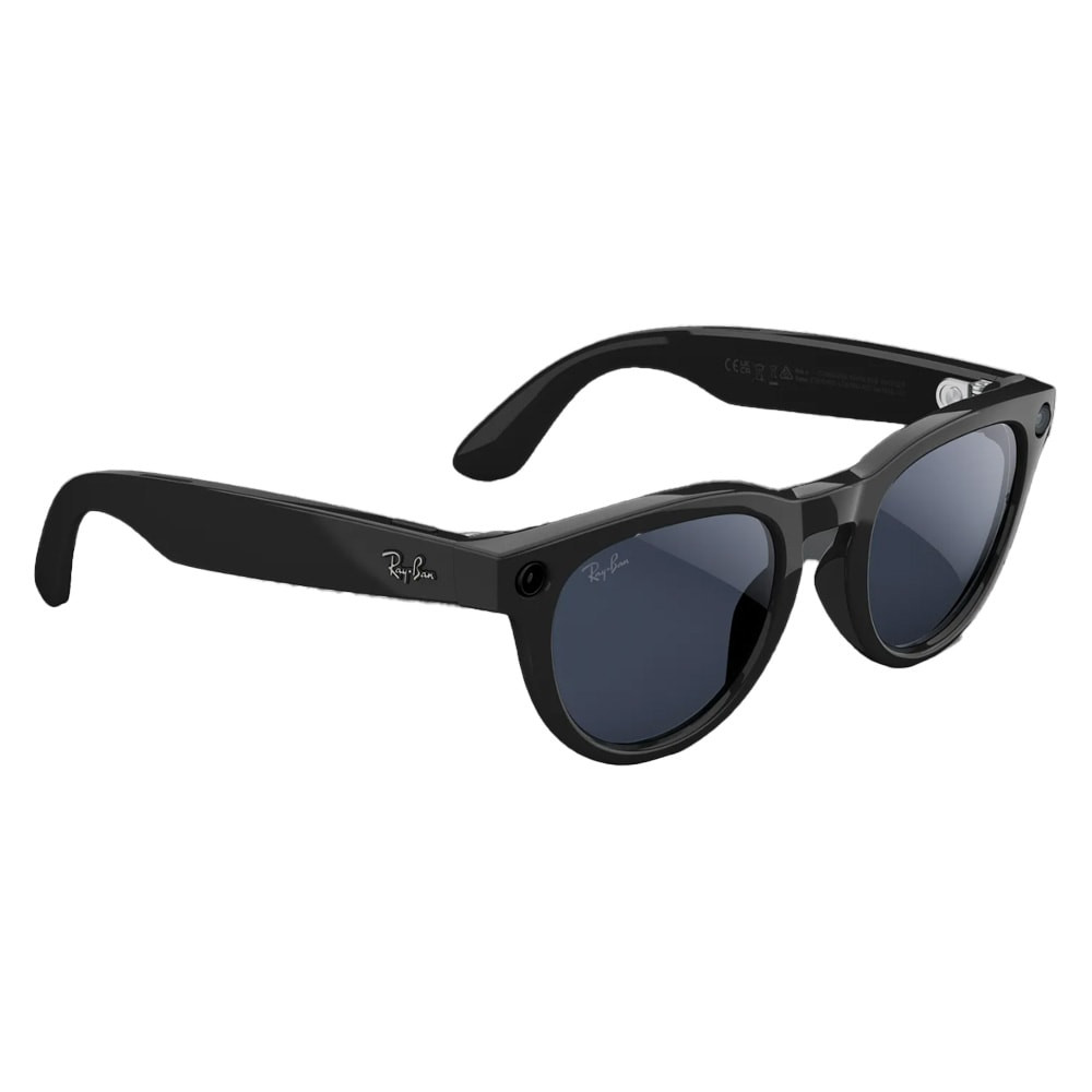 Ray-Ban Meta Headliner Shiny Black Transitions Sapphire 0RW4013-601/MF-50
