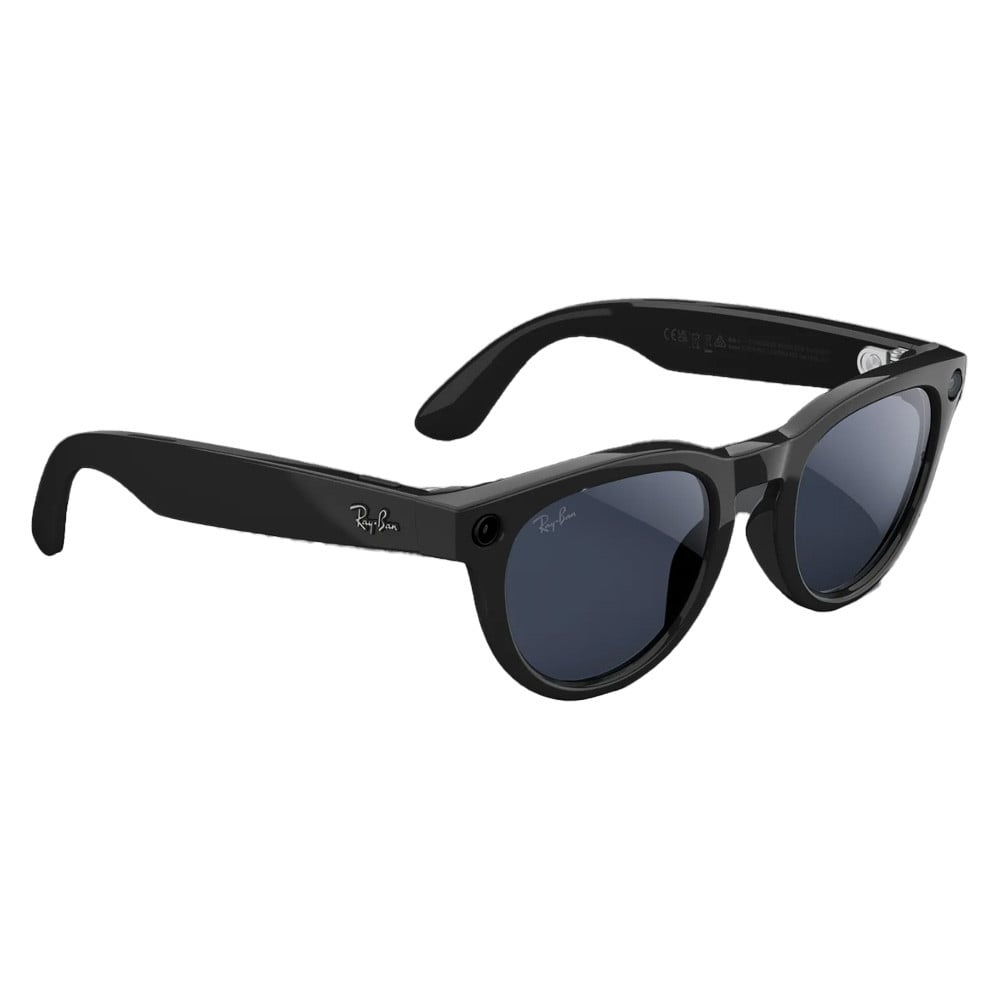 Ray-Ban Meta Headliner Shiny Black Transitions Sapphire 0RW4013-601/MF-50