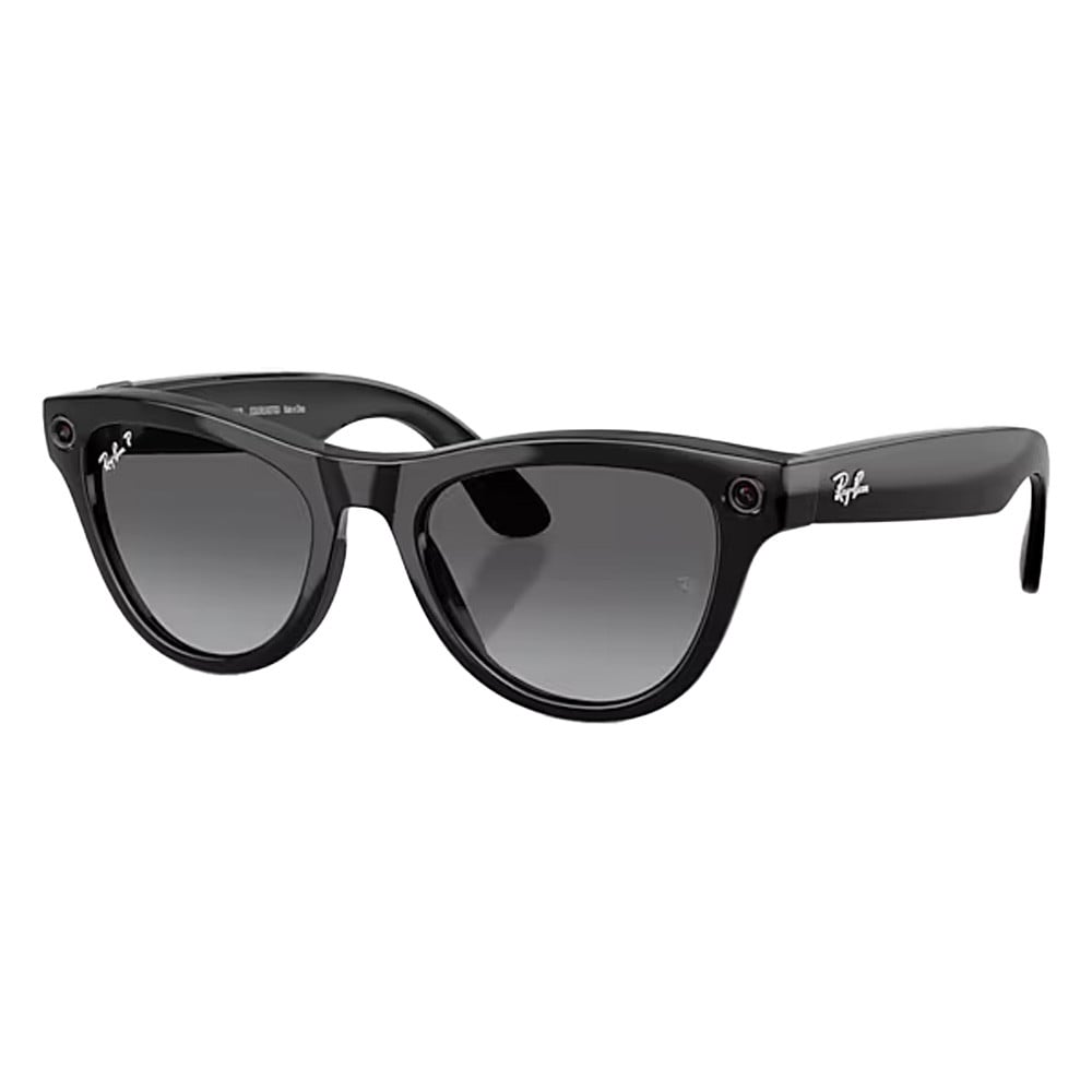 Ray-Ban Meta Skyler Shiny Black Polar Gradient Graphite 0RW4014-601/T3-52