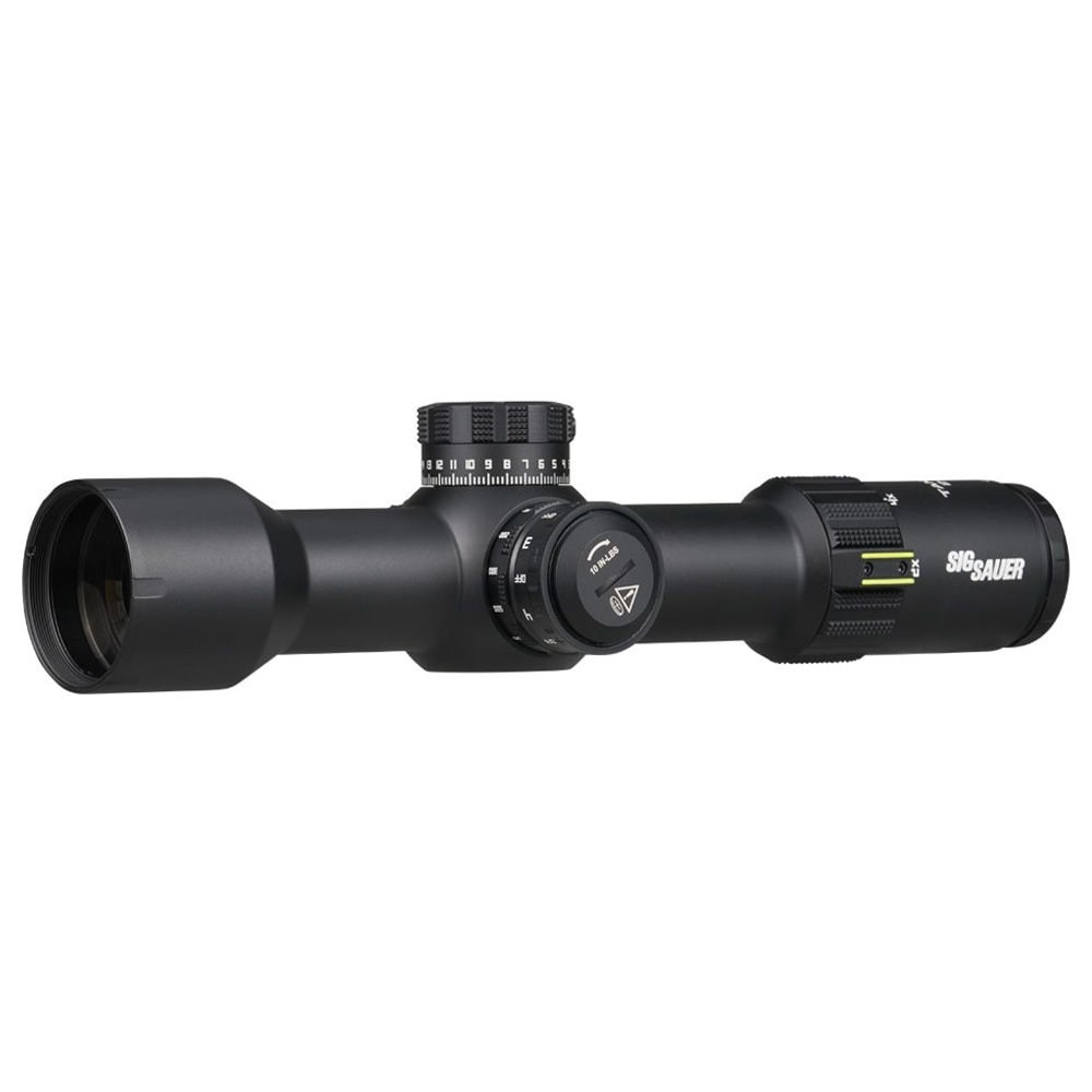 Sig Sauer TANGO-DMR 2-12x42mm 34mm FFP MOA Milling 2.0 Illum Reticle 0.25 MOA Locking Adj Black Riflescope w/Side Focus SOTD62111