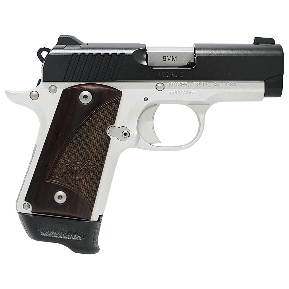 Kimber Micro 9 9mm Two Tone Rosewood Pistol Bundle RTC-K 3300256