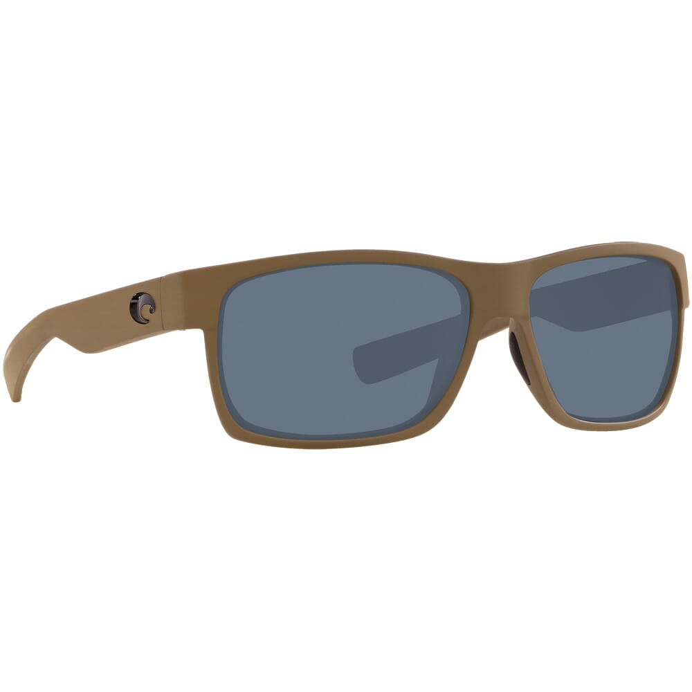 Costa Half Moon Moss Frame Sunglasses w/ Gray 580P Lenses HFM-198-OGP
