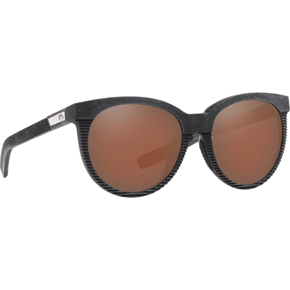 Costa Untangled Victoria Net Gray w/Black Rubber Sunglasses w/ Copper 580G Lenses UC4-00G-OCGLP