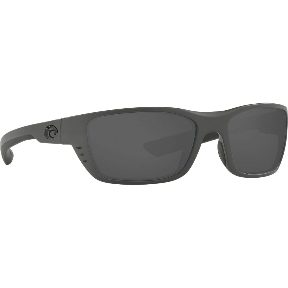 Costa Whitetip Matte Gray Frame Sunglasses w/ Gray 580P Lenses WTP-98-OGP
