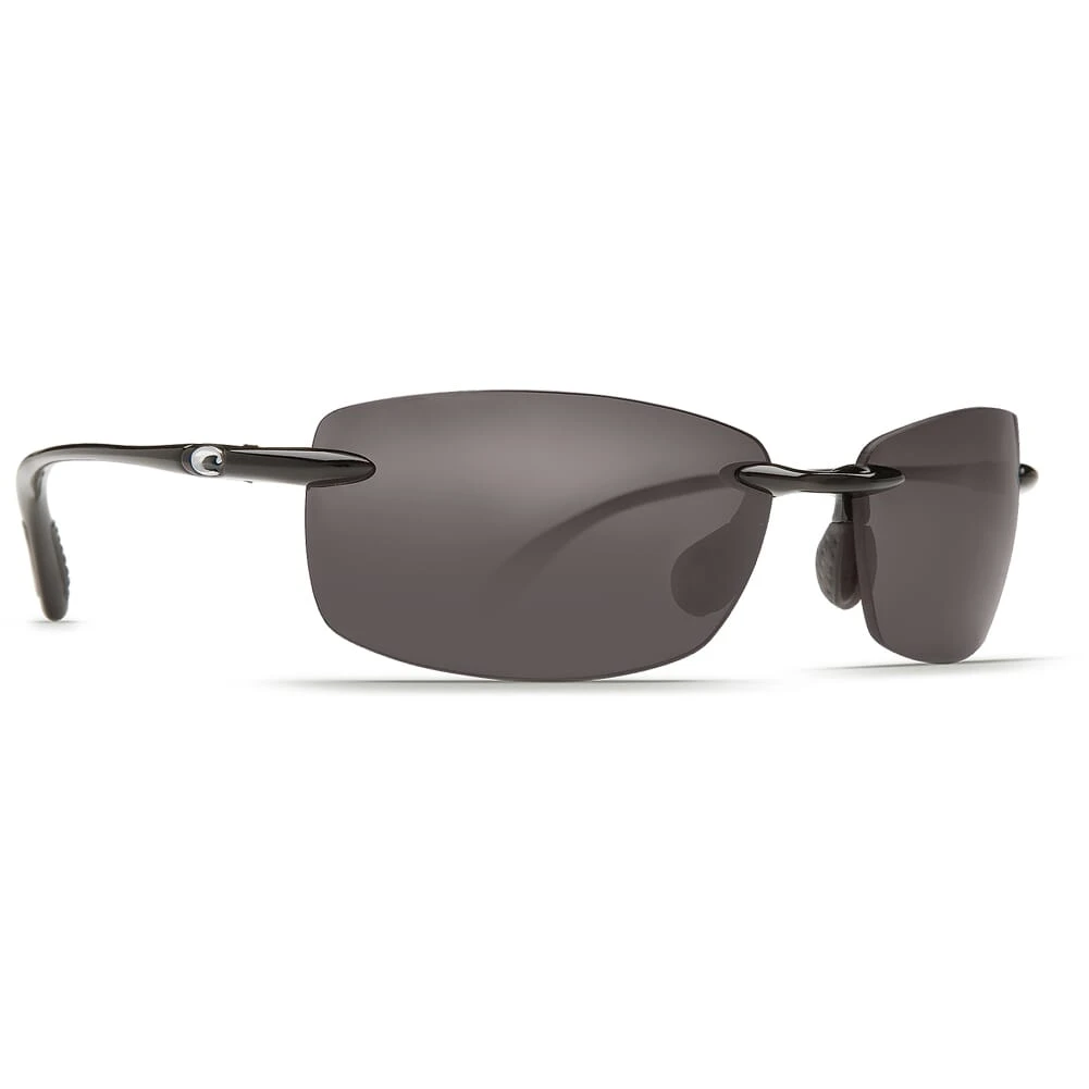 Costa Ballast Black Frame Sunglasses w/Gray 580P Lenses 06S9071-90710260
