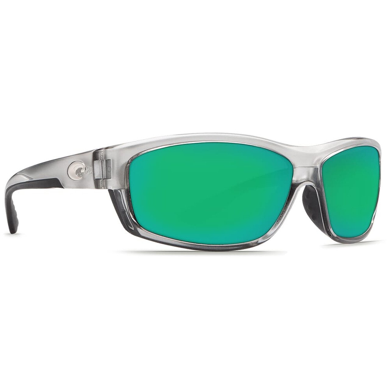 Costa Saltbreak Silver Frame Sunglasses w/Green Mirror 580G Lenses 06S9020-90202365