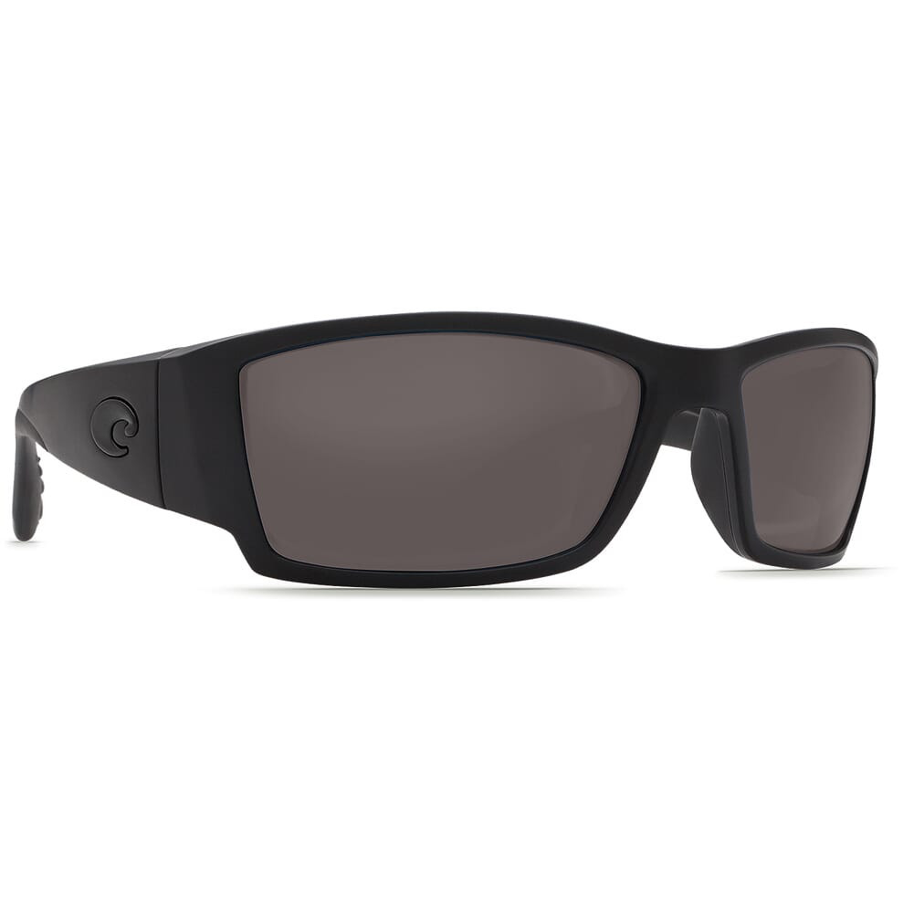 Costa Corbina Blackout Frame Sunglasses w/Gray 580P Lenses 06S9057-90570162