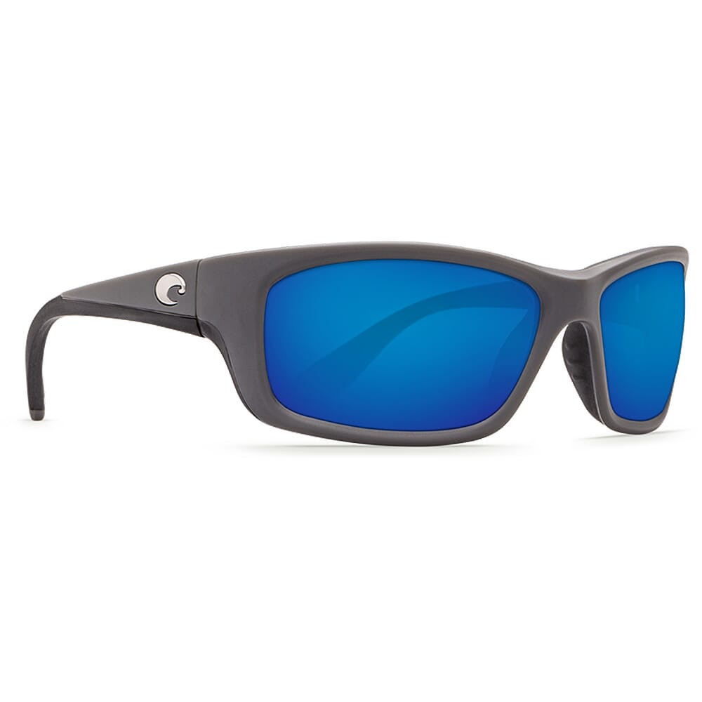 Costa Jose Matte Gray Frame Sunglasses w/Blue Mirror 580G Lenses 06S9023-90232362