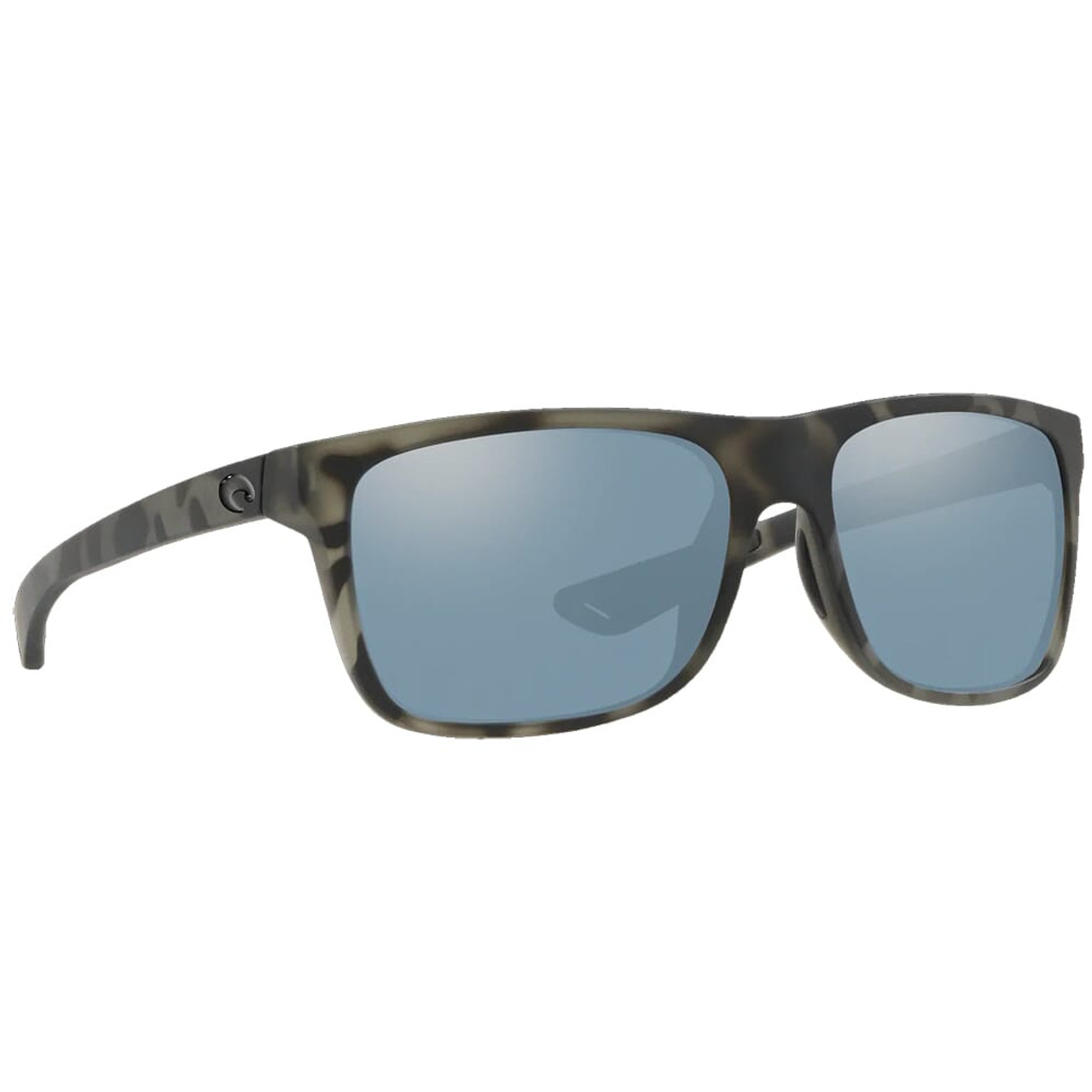 Costa Remora - Ocearch Matte Tiger Shark Frame Sunglasses w/Gray Silver Mirror 580P Lenses 06S9069-90690656